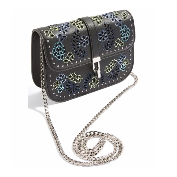 NWT $52 TOPSHOP Hallie Hotfix Crossbody Bag! - Picture 3 of 4